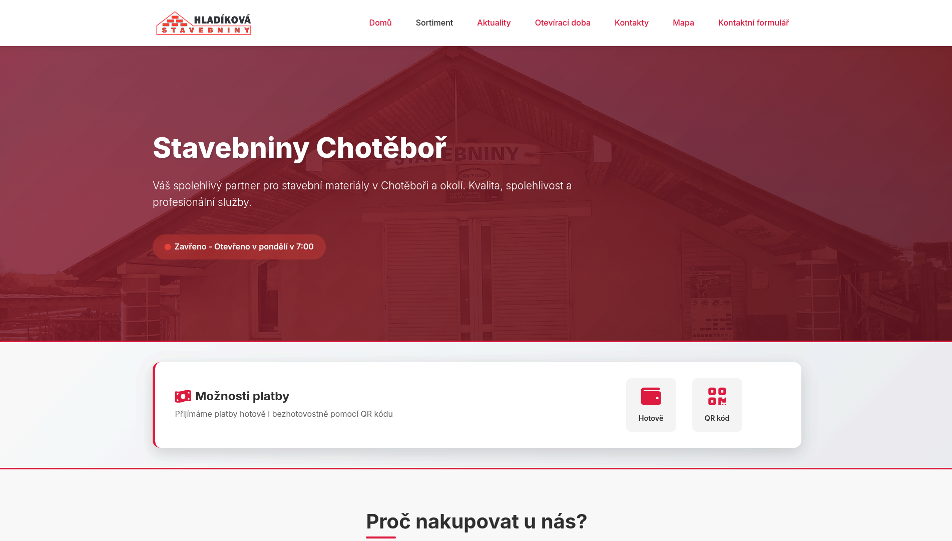Stavebniny Chotěboř